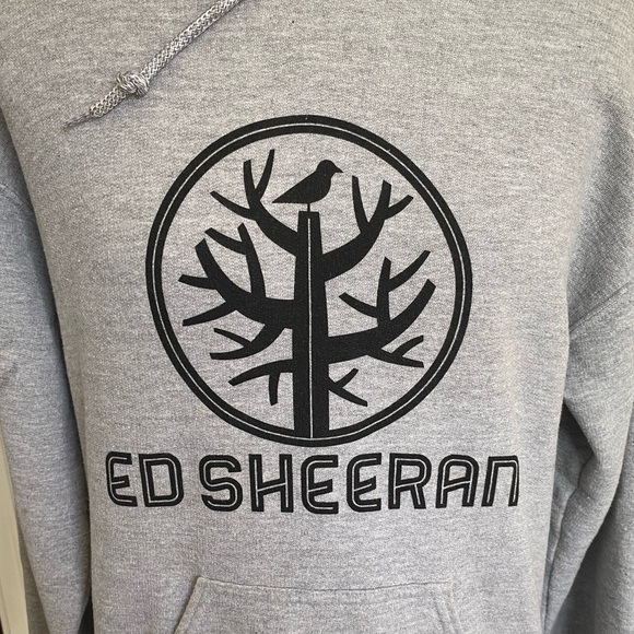 Ed Sheeran Tree Hoodie Size S - Picture 2 of 11